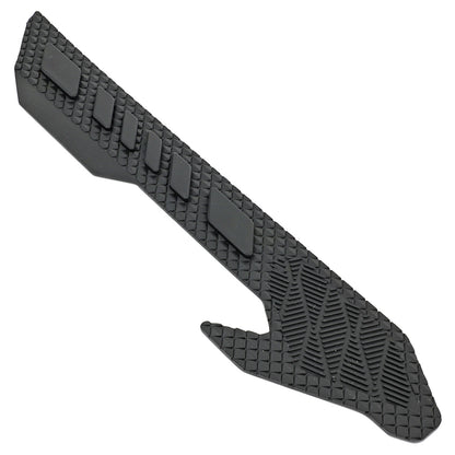 Protection de base arrière VTT silicone adhésif noir 300 x 50 mm