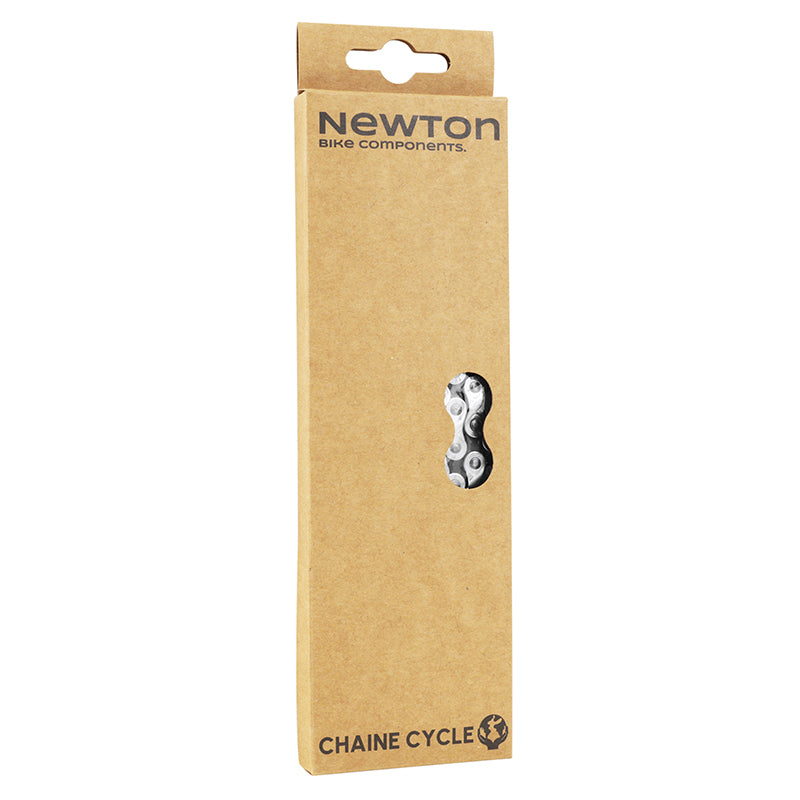 Chaîne VAE 8 vitesses Newton KMC E8 argent-noir 126 maillons – vue 4