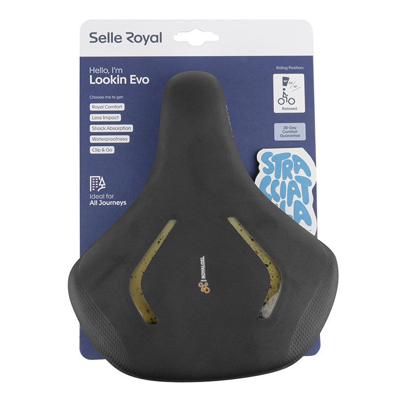 Selle Selle Royal Lookin Evo Relaxed gel noire 248 x 223 mm – vue 6
