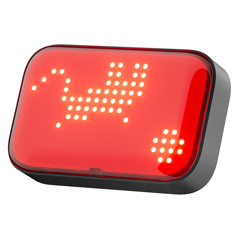 Éclairage arrière USB iGPSport ET6 Emoji clignotant intelligent – vue 12