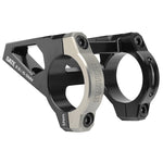 Potence VTT DH Switch Gate alu CNC noir-gris cintre 35 mm réglable 45-50 mm