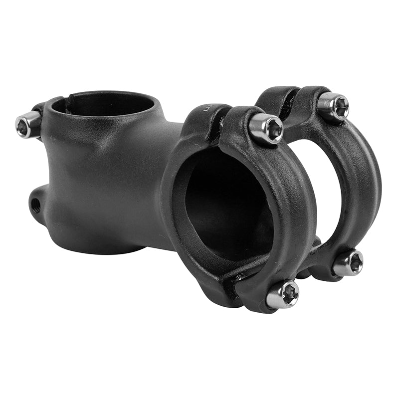 Potence alu 6061 noire 31,8 mm – 60 mm, pivot 1"1/8