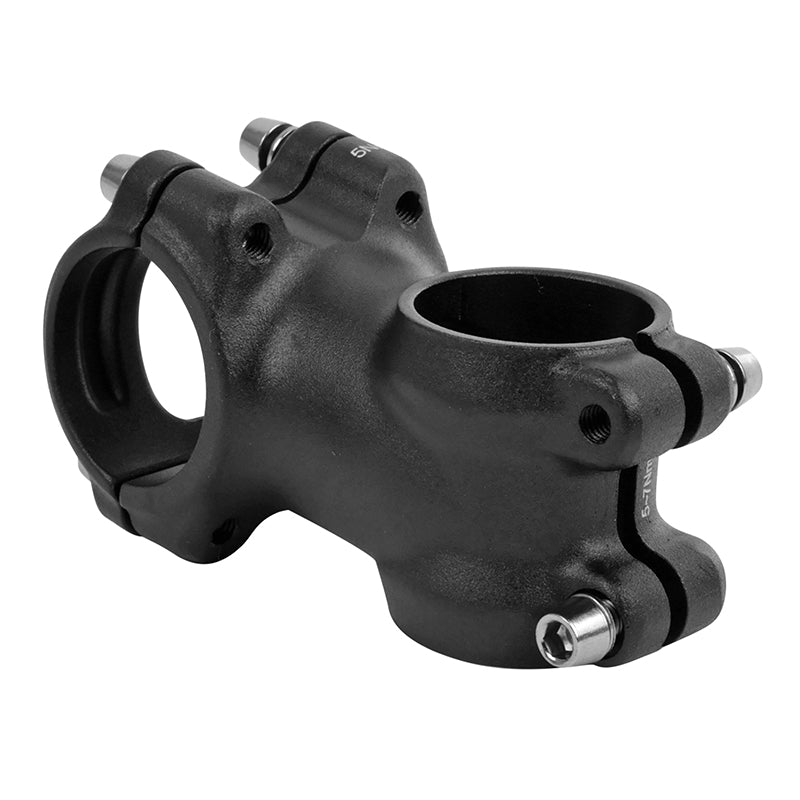 Potence alu 6061 noire 31,8 mm – 50 mm, pivot 1"1/8 – vue 2