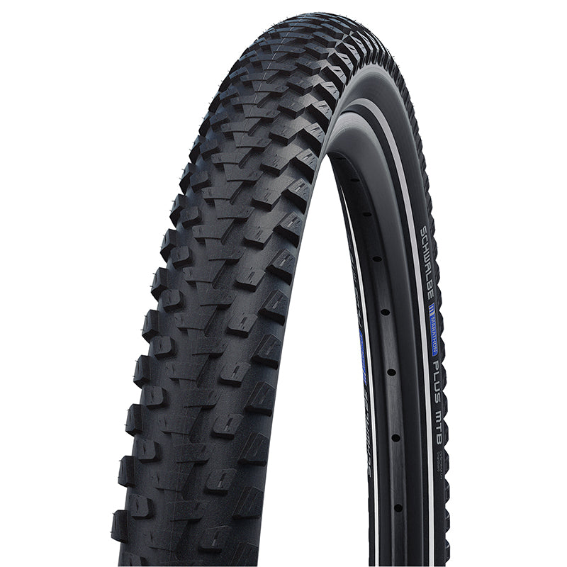 Pneu VTT-VAE Schwalbe Marathon Plus MTB Crampons noir tringle rigide – 27,5 x 2,10 (54-584)