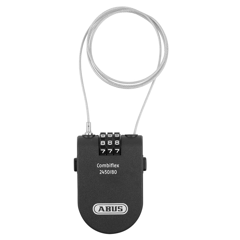 Antivol câble à code Abus Combiflex 2450 Ø 1,8 mm 80 cm noir – vue 3