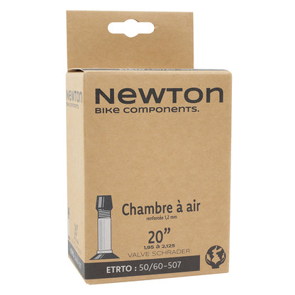 Chambre à air 20 x 1.95-2.125 Newton renforcée valve Schrader 40 mm
