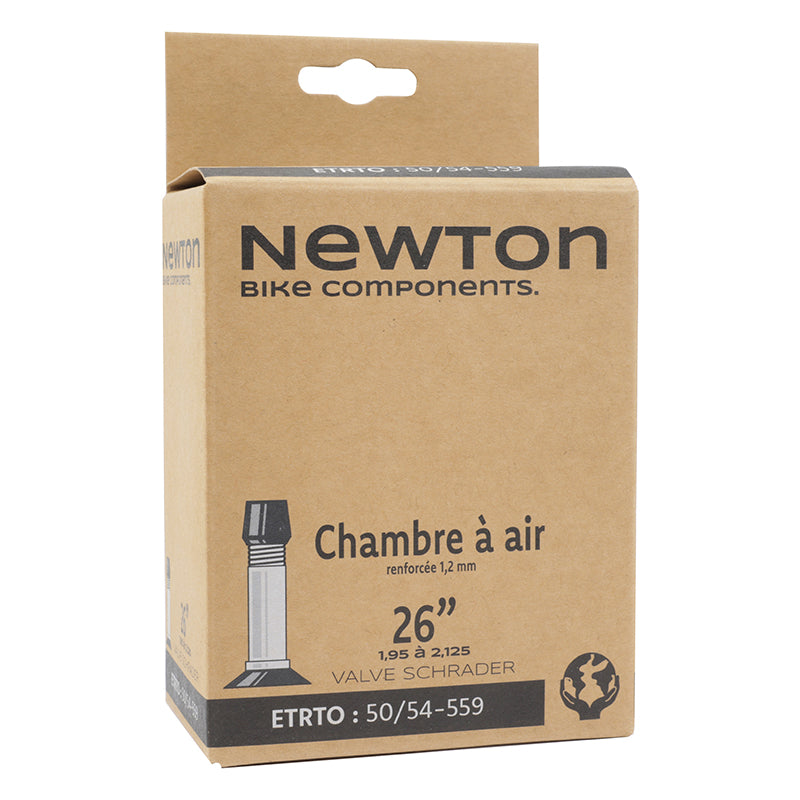 Chambre à air 26 x 1.95-2.125 Newton renforcée valve Schrader 48 mm