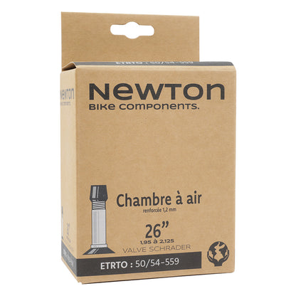 Chambre à air 26 x 1.95-2.125 Newton renforcée valve Schrader 48 mm