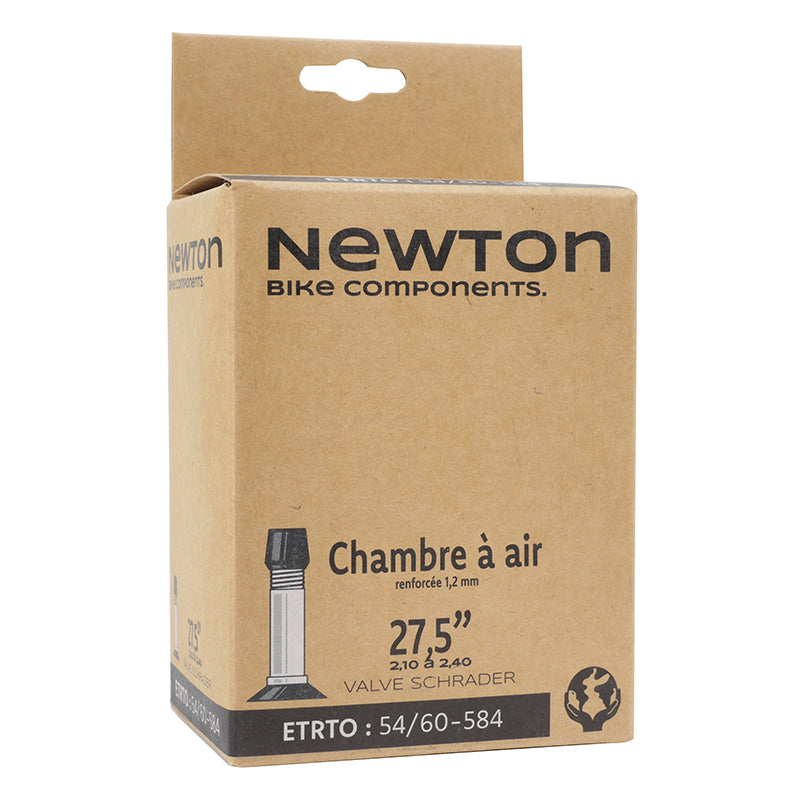 Chambre à air 27,5 x 2.10-2.40 Newton renforcée valve Schrader 48 mm