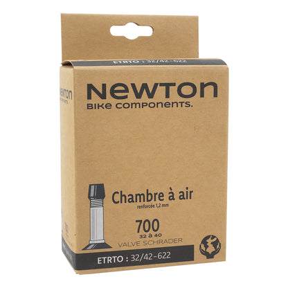 Chambre à air 700 x 35 Newton renforcée valve Schrader 48 mm