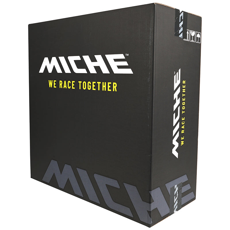 Paire de roues route Miche SWR 38 carbone patin Shimano 10-12 v – vue 4