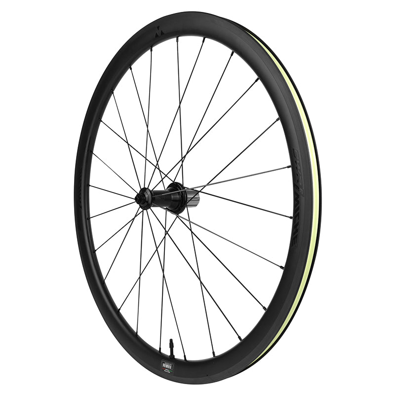 Paire de roues route Miche SWR 38 carbone patin Shimano 10-12 v – vue 8