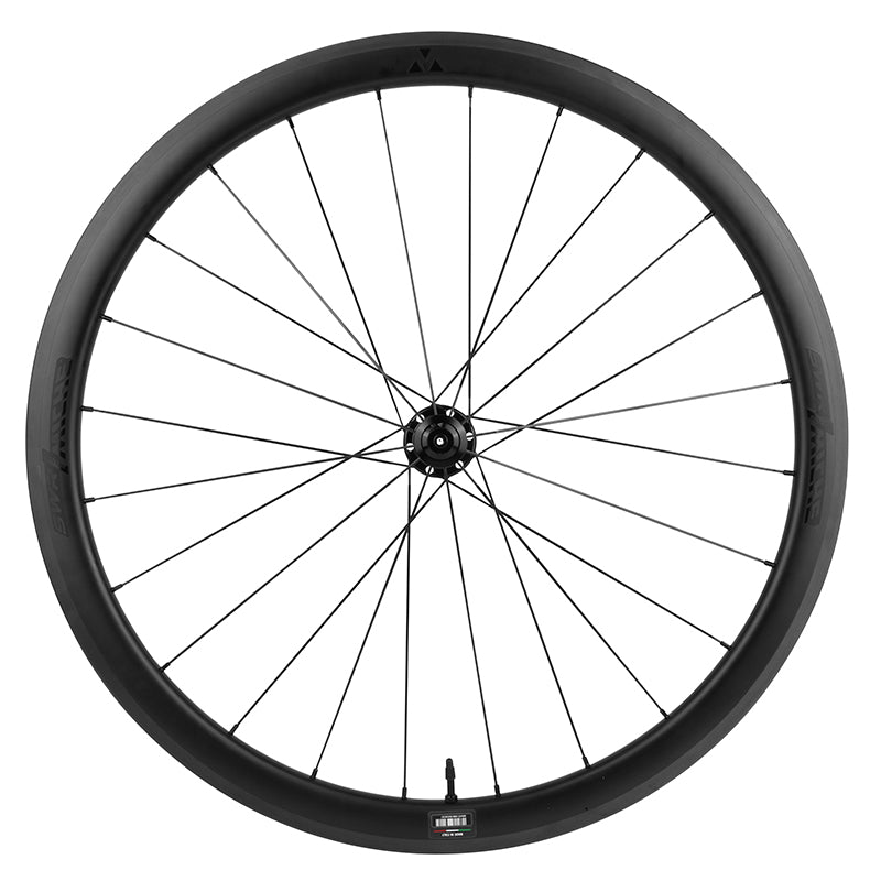 Paire de roues route Miche SWR 38 carbone patin Shimano 10-12 v – vue 9