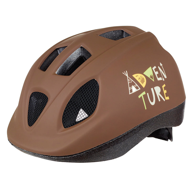 Casque vélo enfant Polisport Adventure marron 48-52 – vue 4