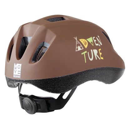 Casque vélo enfant Polisport Adventure marron 48-52