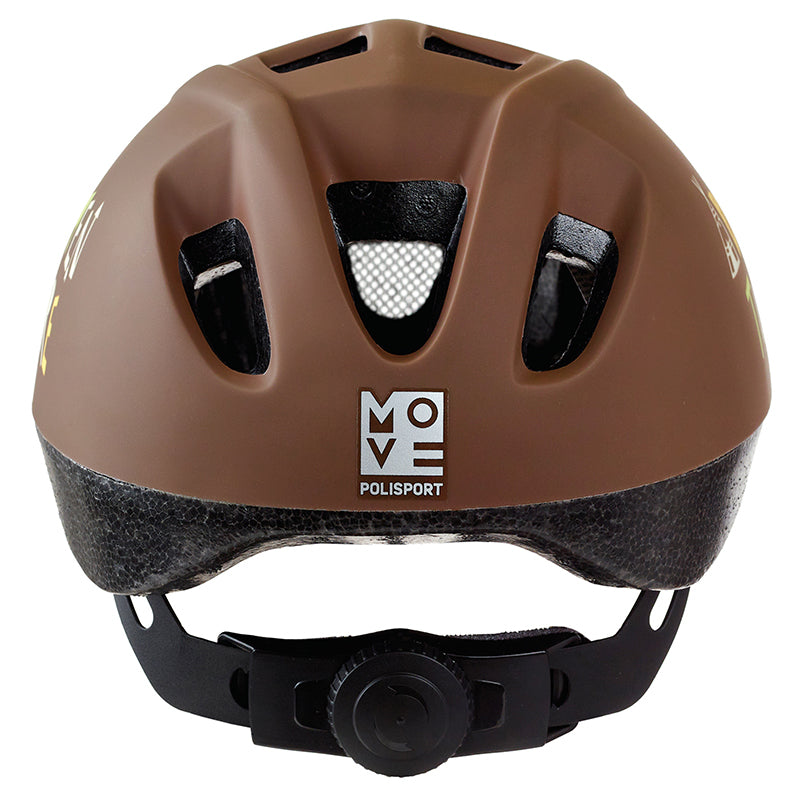 Casque vélo enfant Polisport Adventure marron 48-52 – vue 3