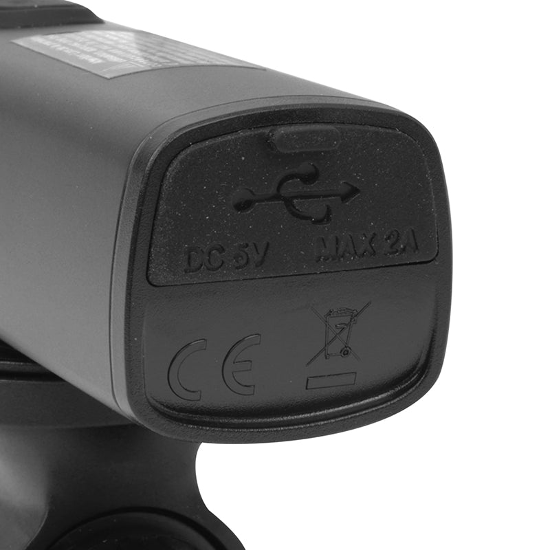 Éclairage avant USB Newton 1200 lumens fixation cintre – vue 4
