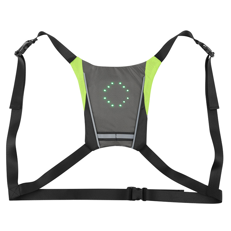 Gilet de sécurité à 48 LED avec clignotants et télécommande