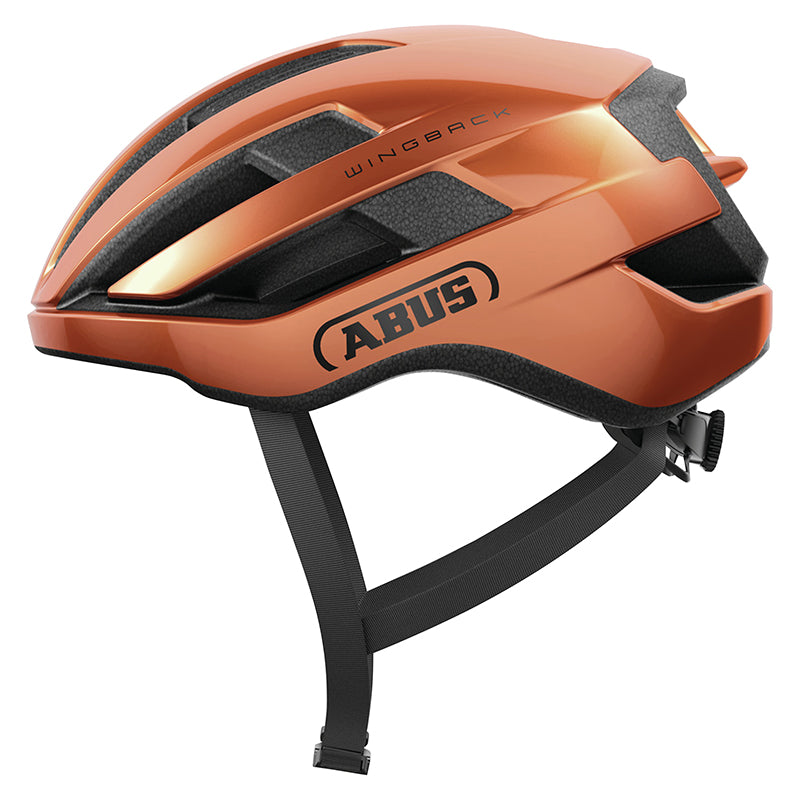 Casque route-urbain Abus WingBack – Goldfish orange L (57-61)