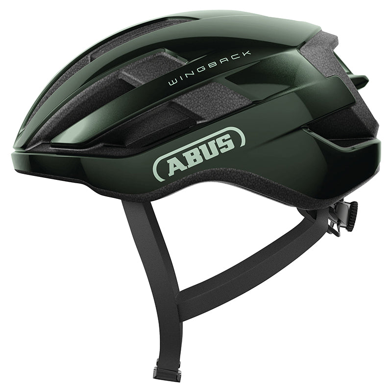 Casque route-urbain Abus WingBack – Moss vert L (57-61)