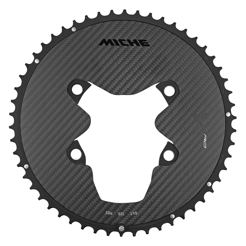 Plateau route Miche alu-carbone 3K 110 mm pour Shimano Dura-Ace R9200 12 v – 54