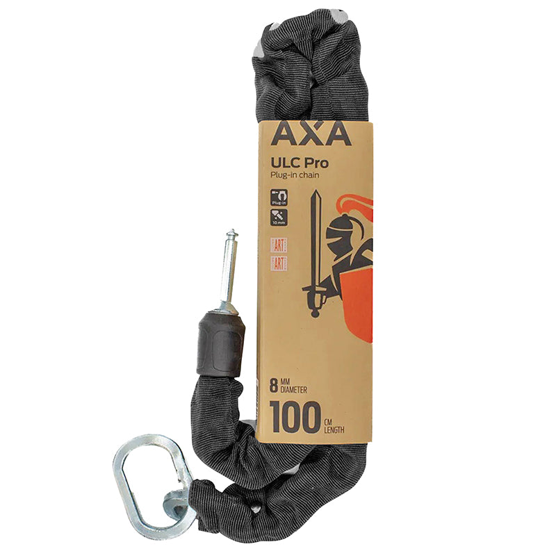 Antivol chaîne à boucle AXA ULC Pro pour fer à cheval Ø 8 mm 1 m noir – vue 4