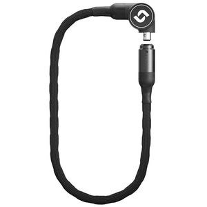 Antivol chaîne connecté Serea Swift Ø 8 mm 125 cm noir déverrouillage smartphone