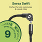 Antivol chaîne connecté Serea Swift Ø 8 mm 125 cm noir déverrouillage smartphone – vue 12