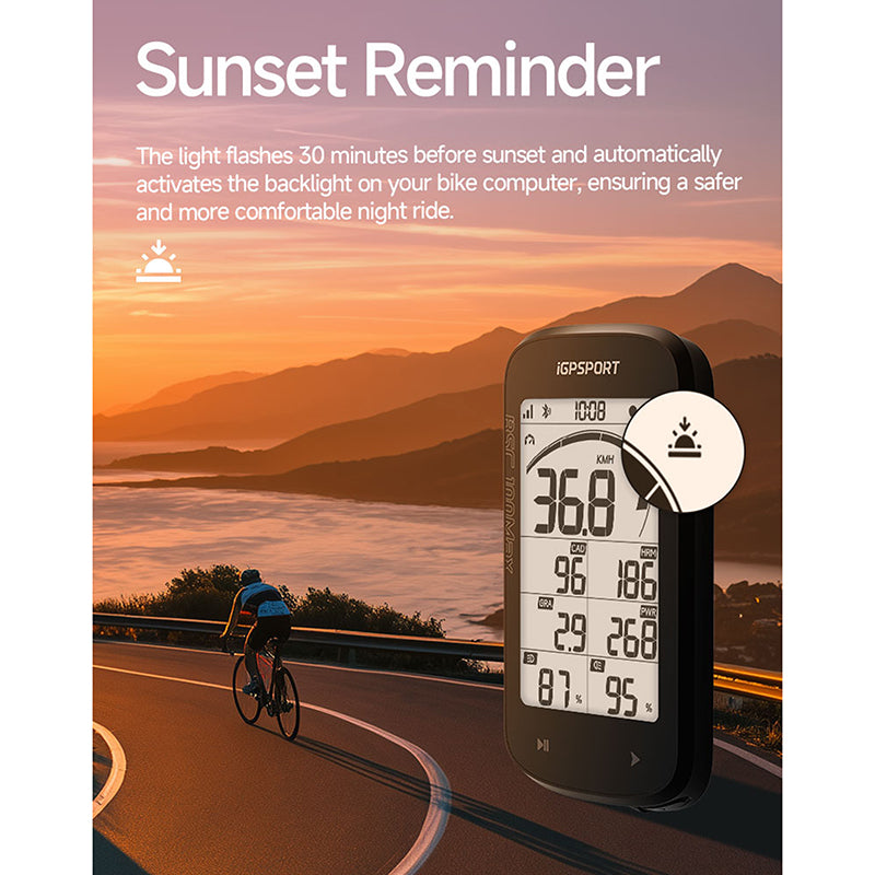 GPS compteur iGPSport BSC100MAX écran 3" – vue 17
