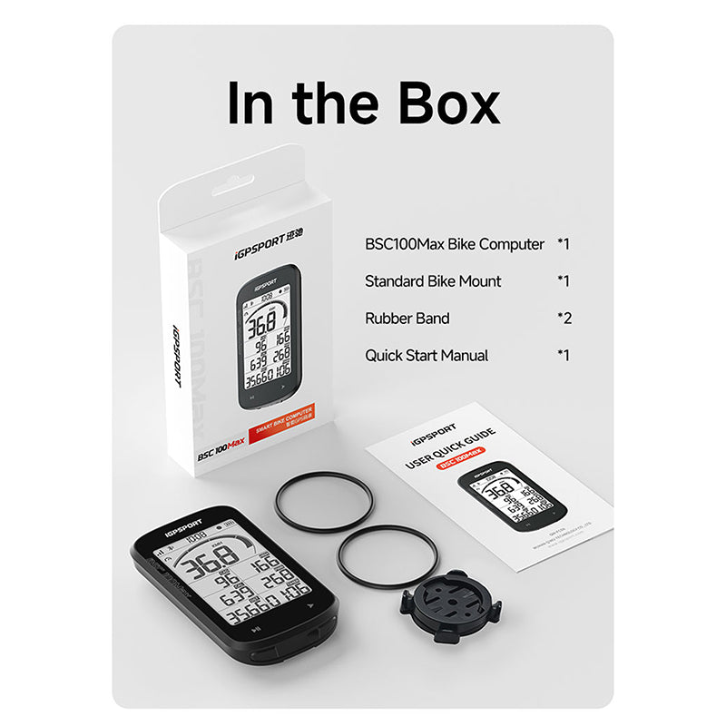 GPS compteur iGPSport BSC100MAX écran 3" – vue 20