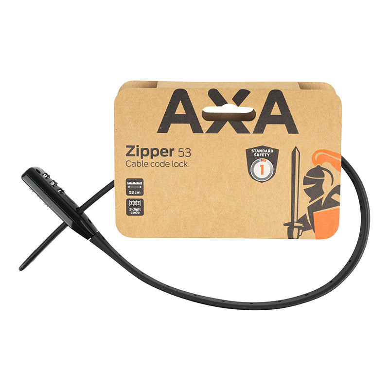 Antivol câble AXA Zipper type collier de serrage à code – vue 3