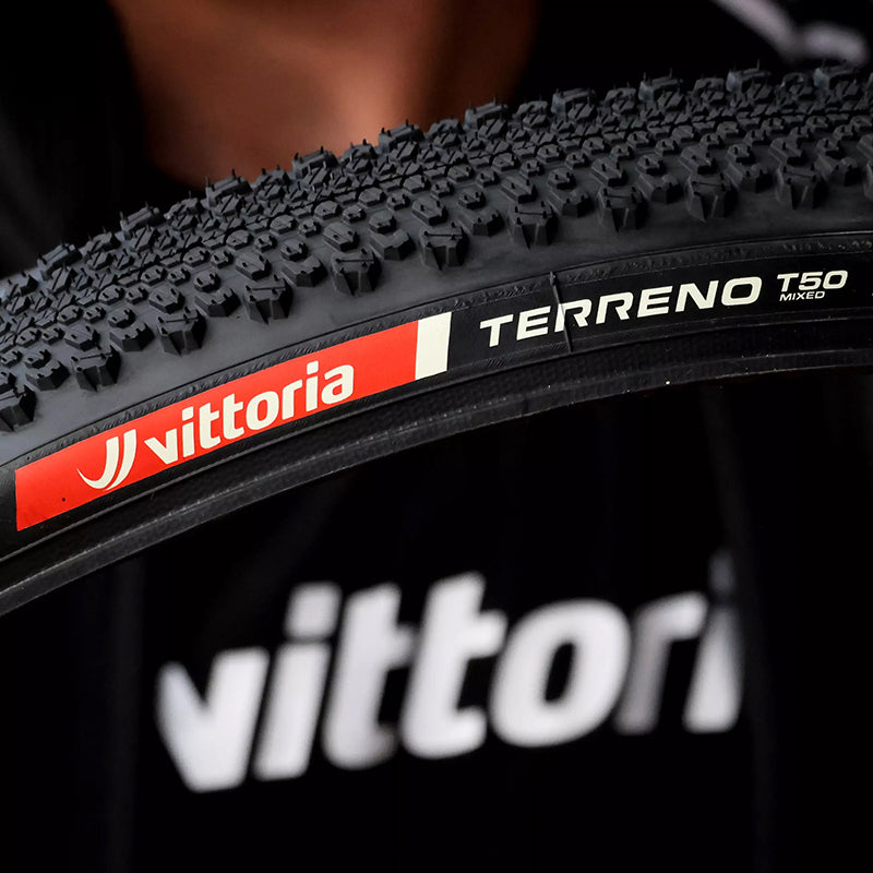 Pneu gravel Vittoria Terreno T50 noir tringle rigide – 700 x 40 (40-622) – vue 3