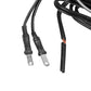 Éclairage avant dynamo AXA NXT 60 lux noir sur fourche – vue 4