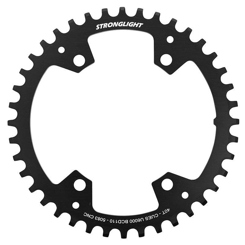 Plateau VTT Stronglight 4 branches 110 mm pour Shimano CUES FC-U6000 mono – 40 dents