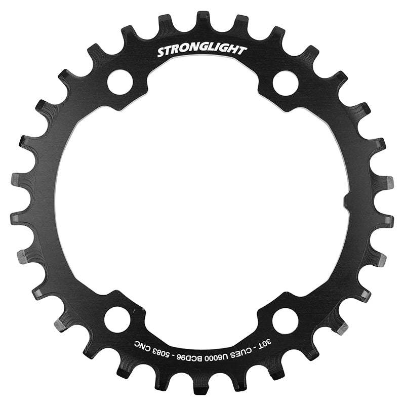 Plateau VTT Stronglight 4 branches 96 mm pour Shimano CUES FC-U6000 mono – 30 dents
