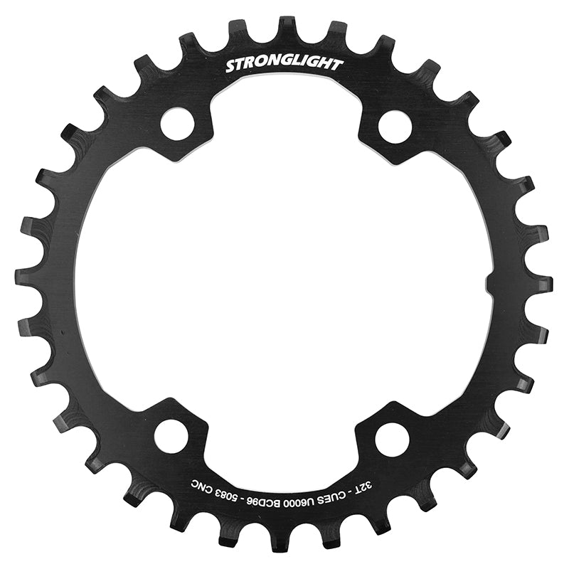 Plateau VTT Stronglight 4 branches 96 mm pour Shimano CUES FC-U6000 mono – 32 dents
