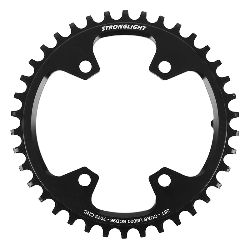 Plateau VTT Stronglight 4 branches 96 mm pour Shimano CUES FC-U8000 mono – 38 dents