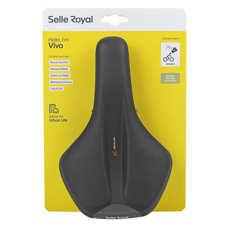 Selle Selle Royal Vivo Athletic Reflective noire – vue 6