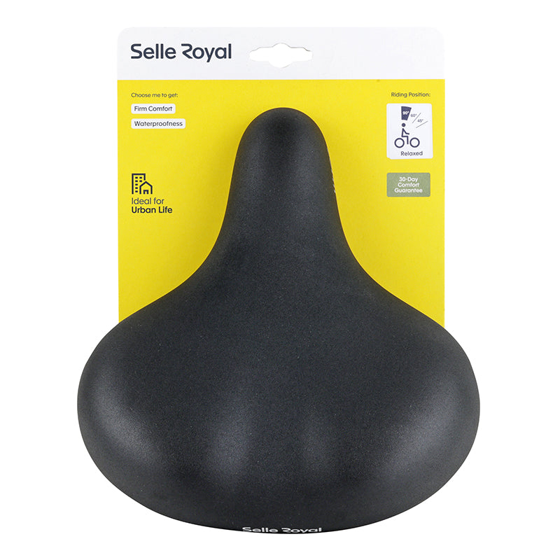 Selle city Selle Royal Witch mémoire de forme à ressort noire – vue 6