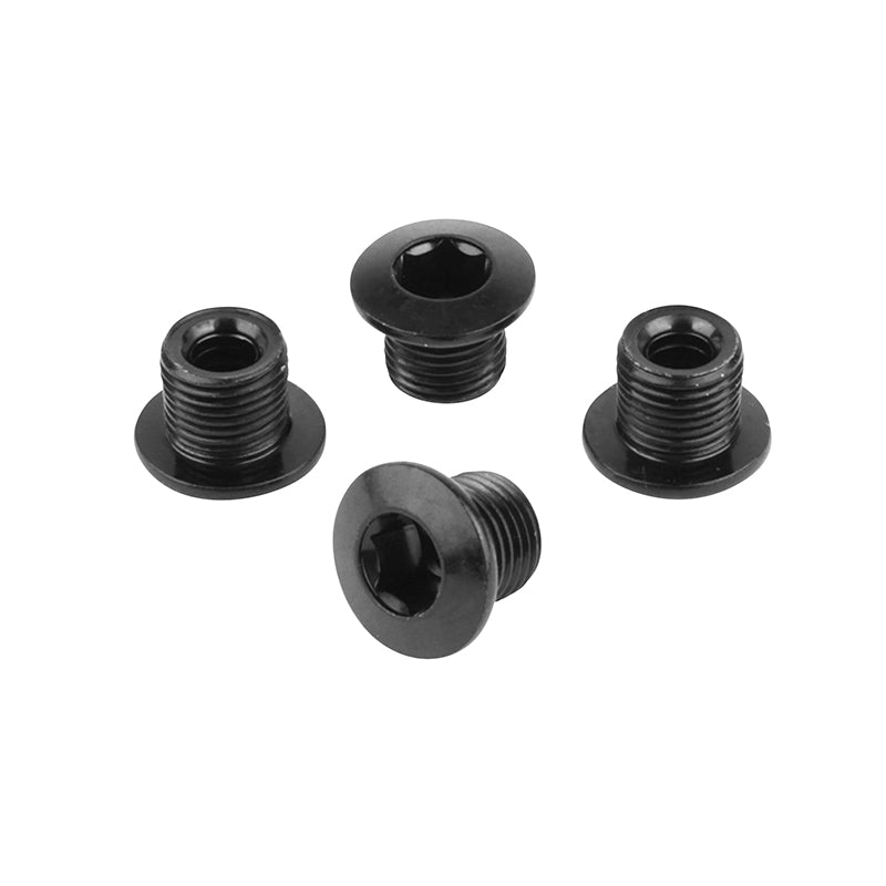Vis de plateau Samox acier noir mono 4 branches (jeu de 4) – Vis M8 x 6,35