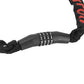 Antivol chaîne à combinaison Newton Ø 5,5 mm 1 m noir – code 4 chiffres – vue 2