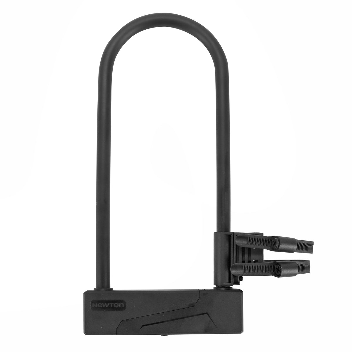 Antivol U Newton BU02 Ø 12 mm noir avec support – 275 x 110 mm