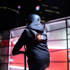 Éclairage de gilet Clic-Light V2 avec clignotants intégrés – vue 2