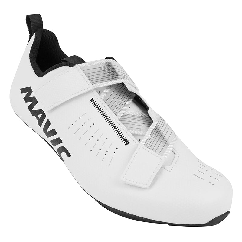 Chaussures route Mavic Aksium Strap blanches (paire) – 42 2/3