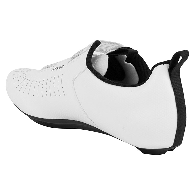 Chaussures route Mavic Aksium Strap blanches (paire) – 43 1/3