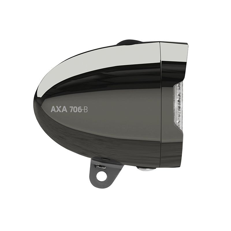 Éclairage avant à piles AXA Classic 706 LED 15 lux sur garde-boue – vue 2
