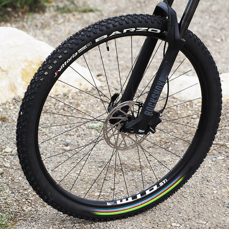 Pneu VTT Vittoria Barzo UCI Rainbow noir tringle souple tubeless ready – 29 x 2,10 (54-622) – vue 3