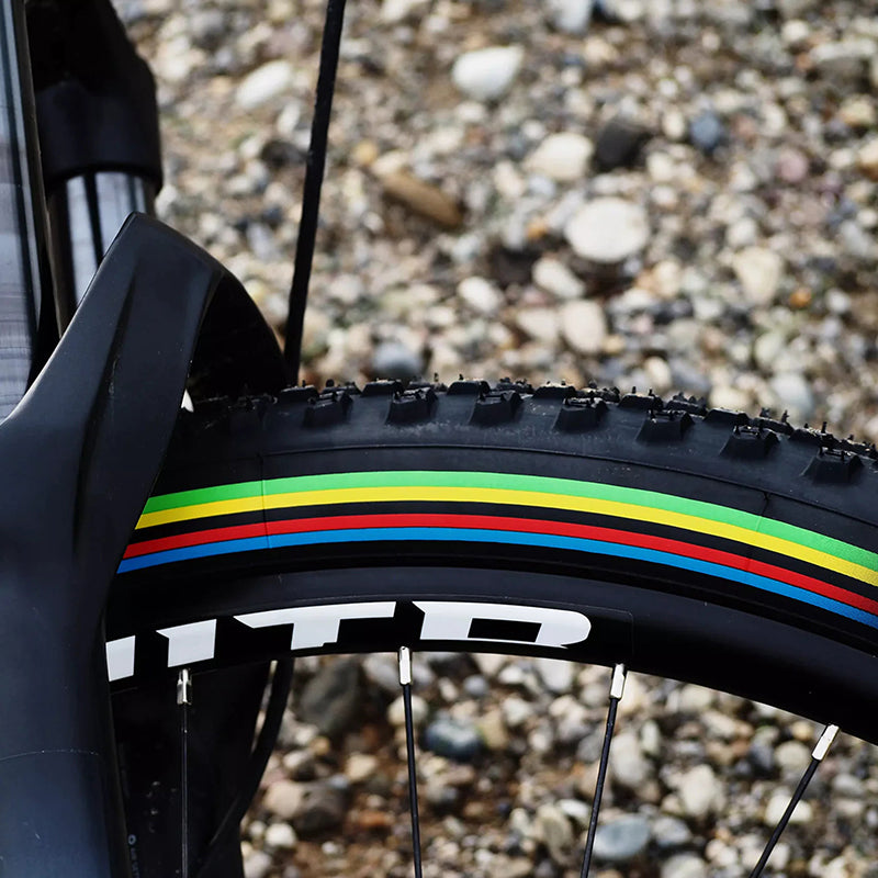 Pneu VTT Vittoria Barzo UCI Rainbow noir tringle souple tubeless ready – 29 x 2,10 (54-622) – vue 4