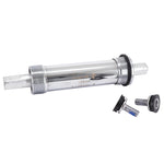 Boîtier de pédalier fatbike carré alu à roulements 179,5 mm – boîte 120 mm