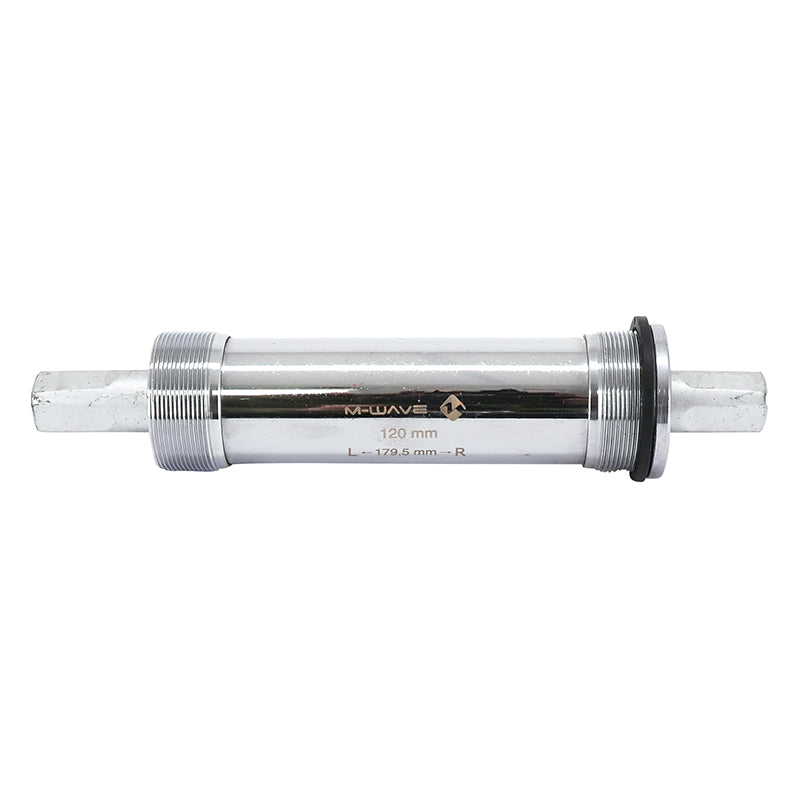 Boîtier de pédalier fatbike carré alu à roulements 179,5 mm – boîte 120 mm – vue 2
